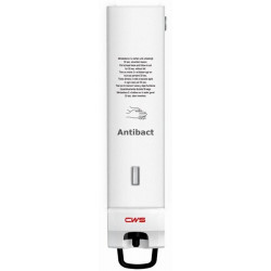 Distributeur de savon mousse Paradise Antibact Slim blanc CWS