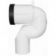 Coude de drainage, plastique, blanc TOTO