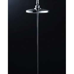 Tête de douche ronde Comfort Wave, Warm Spa blanc / chrome TOTO