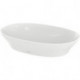 Vasque à poser TL 107 x 400 x 260 mm rond blanc, sans trou pour robinet, sans trop-plein TOTO