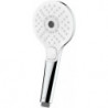 Douchette 110 mm, ronde, 3 jets blanc/chrome TOTO