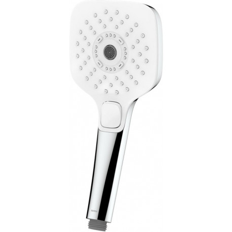 Douchette 110 mm, angulaire, 3 modes de jet blanc / chrome TOTO