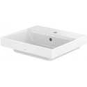 Lavabo CS avec trou pour robinetterie et trop-plein blanc 167 x 500 x 450 mm, carré TOTO