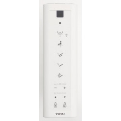WC douche Washlet RX ewater + pour WC suspendu RP CW542EY blanc TOTO