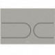 Plaque de commande 150 x 220 x 5 mm, inox brossé TOTO