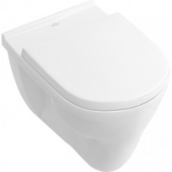 WC suspendu O.NOVO plat, 360 x 560 mm blanc VILLEROY & BOCH
