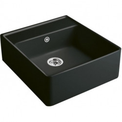 Evier Tradition (1 cuve), Modules, 595 x 220 x 630 mm, Installation sur un meuble sous lavabo ou bien fixé au mur , 1 cuve inclus Vidage automatique et Set de fixation pour montage sur meuble sous-évier chroméite brillant