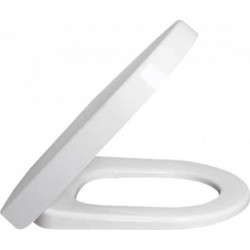 Architectura Vita, Abattants de toilette Vita, Ex Targa Architectura, à charnières QuickRelease et SoftClosing, charnières en acier inoxydable, En Duroplast Blanc