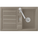 Evier FLAVIA 45 800 x 510 mm actionnement excentrique sable VILLEROY & BOCH