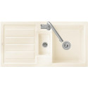 Evier FLAVIA 60 1010 x 510 mm fonctionnement manuel sable VILLEROY & BOCH