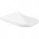 Joyce, Abattants de toilette SlimSeat, à charnières QuickRelease et SoftClosing, charnières en acier inoxydable, En Duroplast Blanc