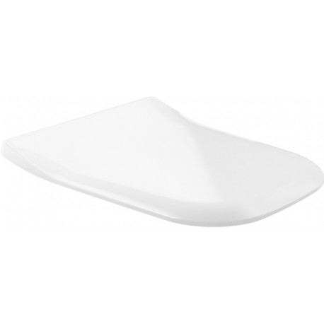 Joyce, Abattants de toilette SlimSeat, à charnières QuickRelease et SoftClosing, charnières en acier inoxydable, En Duroplast Blanc