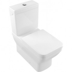 Architectura, Cuvette à fond creux, 370 x 700 mm, Rectangulaire, modèle sur pied, pour installation près du mur, sortie horizontale, sortie verticale possibleavec coude vario, En porcelaine sanitaire Blanc CeramicPlus