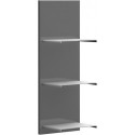 Autres meubles de salle de bains, 280 x 750 x 195 mm, modèle suspendu, En bois White Matt