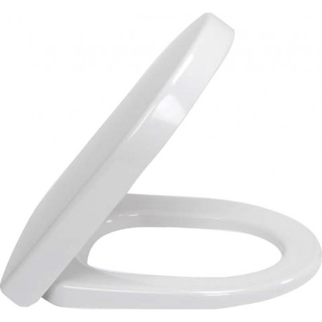 Architectura, Abattants de toilette Compact, Ex Targa Architectura, charnières en acier inoxydable, En Duroplast Blanc