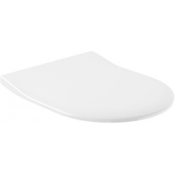 Abattants de toilette SlimSeat, à charnières QuickRelease et SoftClosing, charnières en acier inoxydable, En Duroplast Pergamon CeramicPlus