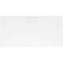 Architectura, Receveurs de douche rectangulaires, 700 x 15 x 16 mm, Rectangulaire, MetalRim Blanc