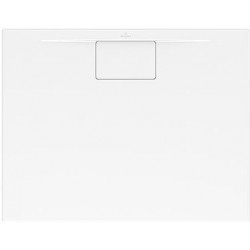 Architectura, Receveurs de douche rectangulaires, 800 x 48 x 15 mm, Rectangulaire, MetalRim Blanc