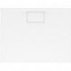 Architectura, Receveurs de douche rectangulaires, 700 x 48 x 13 mm, Rectangulaire, MetalRim Blanc