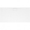 Architectura, Receveurs de douche rectangulaires, 750 x 48 x 14 mm, Rectangulaire, MetalRim Blanc