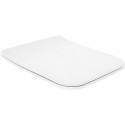 Venticello, Abattants de toilette SlimSeat Line, à charnières QuickRelease et SoftClosing, charnières en acier inoxydable, En Duroplast Blanc