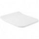 Architectura, Abattants de toilette SlimSeat, à charnières QuickRelease et SoftClosing, charnières en acier inoxydable, En Duroplast Blanc