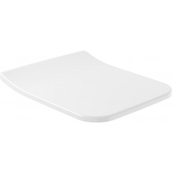 Architectura, Abattants de toilette SlimSeat, à charnières QuickRelease et SoftClosing, charnières en acier inoxydable, En Duroplast Blanc