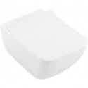 Venticello, Cuvette à fond creux, 375 x 560 mm, Angulaire, DirectFlush, modèle suspendu, sortie horizontale, En porcelaine sanitaire Blanc CeramicPlus