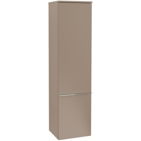 Venticello, Armoires de salle de bains, 404 x 1546 x 372 mm, modèle suspendu, En bois Glossy Grey