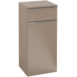 Venticello, Armoires de salle de bains, 404 x 866 x 372 mm, modèle suspendu, En bois White Matt