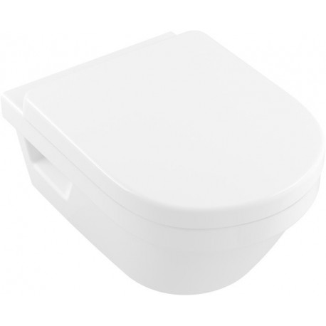 Architectura, Abattants de toilette, à charnières QuickRelease et SoftClosing, charnières en acier inoxydable, En Duroplast Blanc