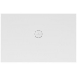 Subway Infinity, Receveurs de douche, 1200 x 750 x 40 mm, Rectangulaire, en céramique, Ces receveurs de douche sont découpés sur le côté long. A installeravec leur côté découpé (non émaillé) contre le mur Blanc