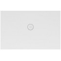 Subway Infinity, Receveurs de douche, 1400 x 750 x 40 mm, Rectangulaire, en céramique, Ces receveurs de douche sont découpés sur le côté long. A installeravec leur côté découpé (non émaillé) contre le mur Blanc