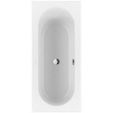 Système Balnéo, Loop & Friends, Baignoire, UBA167LFO2V, Rectangulaire, Acrylique, 1600 x 700 mm, Star White, Airpool Entry (AE), 