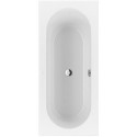 Système Balnéo, Loop & Friends, Baignoire, UBA170LFO2V, Rectangulaire, Acrylique, 1700 x 750 mm, Star White, Hydropool Comfort (HC), Multiplex Trio, 