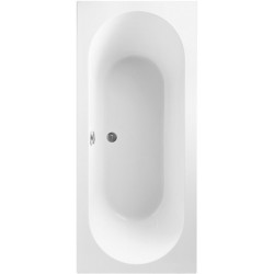 Système Balnéo, O.novo, Baignoire, UBA190CAS2V, Rectangulaire, Acrylique, 1900 x 900 mm, blanc, Combipool Comfort (CC), Multiplex Trio, 