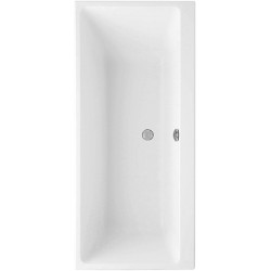 Système Balnéo, Subway, Baignoire, UBA180SUB2V, Rectangulaire, Acrylique, 1800 x 800 mm, Star White, Special Combipool Invisible (IP), Multiplex Trio, 