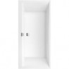 Système Balnéo, Squaro Edge 12, Baignoire, UBQ190SQE2DV, Rectangulaire, Quaryl®, 1900 x 900 mm, blanc, Special Combipool Active (AP), 