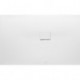 Squaro Infinity, Receveurs de douche rectangulaires, 700 x 40 x 15 mm, Rectangulaire, montage en angle, à droite contre le mur Anthracite