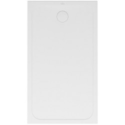 Receveur douche 800x1400x35mm Lifetime Plus Rectangulaire Matériau céramique Coloris Blanc catégorie antidérapante B (PN18)