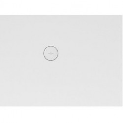 Subway Infinity, Receveurs de douche, 900 x 900 x 40 mm, Carré, en céramique, Ces receveurs de douche sont découpés sur deux côtés (non émaillés). A installer à gauche contre les murs Blanc