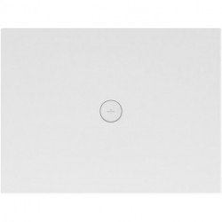 Subway Infinity, Receveurs de douche, 900 x 800 x 40 mm, Rectangulaire, en céramique,Ces receveurs de douche sont découpés sur leurs quatre côtés (non émaillés). A installer uniquement encastrés à fleur de sol Blanc