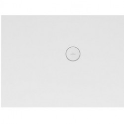 Subway Infinity, Receveurs de douche, 900 x 750 x 40 mm, Rectangulaire, en céramique, Ces receveurs de douche sont découpés sur deux côtés (non émaillés). A installer à droite contre les murs Blanc