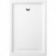 Receveur douche 800x1000x60mm O.novo Plus Rectangulaire Matériau céramique Coloris Blanc catégorie antidérapante B (PN18)