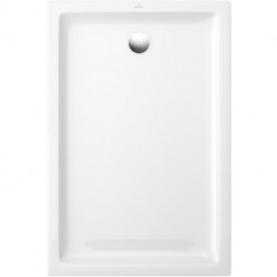 Receveur douche 800x1000x60mm O.novo Plus Rectangulaire Matériau céramique Coloris Blanc catégorie antidérapante B (PN18)