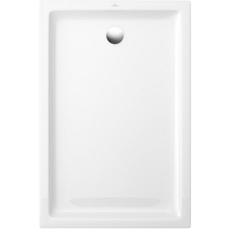 Receveur douche 800x1000x60mm O.novo Plus Rectangulaire Matériau céramique Coloris Blanc catégorie antidérapante B (PN18)