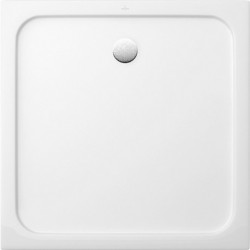 Receveur douche 1000x1000x60mm O.novo Plus Carré Matériau céramique Coloris Blanc catégorie antidérapante B (PN18)