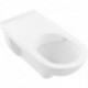 Cuvette O.novo Vita360 x 700 mm, DirectFlush,sans troupour abattant/strong, modèle suspendu, sortie horizontale, En porcelaine sanitaire Blanc