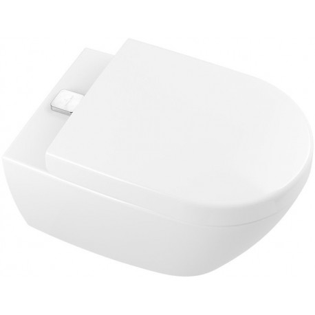 Cuvette Subway 2.0370 x 560 mm, DirectFlush, modèle suspendu, sortie horizontale, En porcelaine sanitaire Blanc CeramicPlus