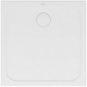 Receveur douche 800x800x35mm Lifetime Plus Carré Matériau céramique Coloris Blanc catégorie antidérapante B (PN18)